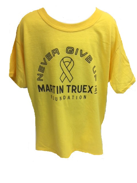 MTJ Foundation Never Give Up Youth Tee